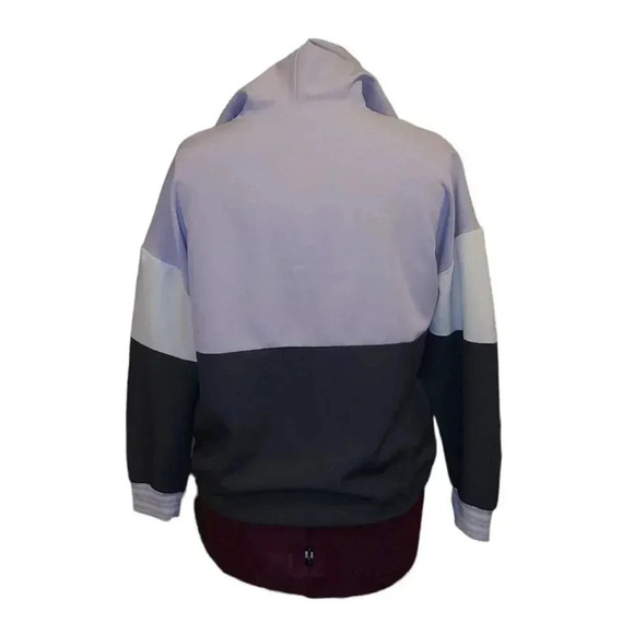 Avia Women's Purple White Pullover Lightweight Rain Jacket Size 8-10 - Picture 3 of 8